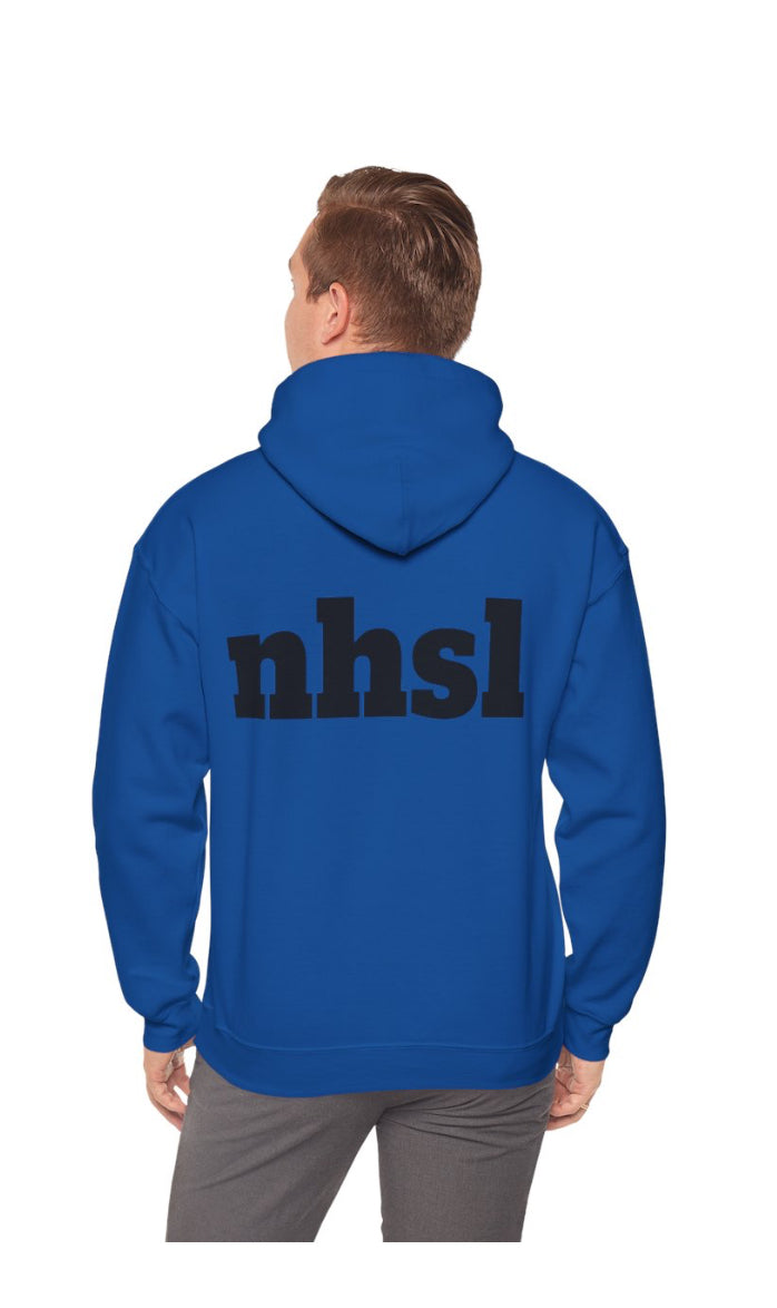 Blue hoodie nhsl